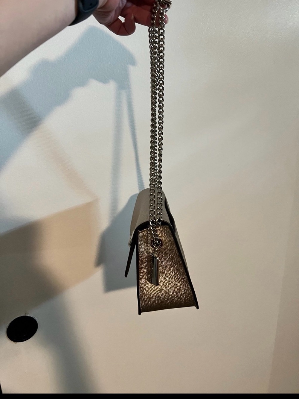 Coach BOWERY CROSSBODY Champagne/Silver - Picture 3 of 8